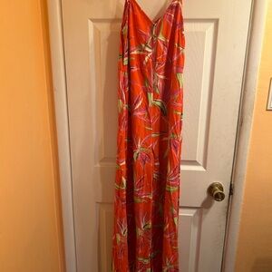 Old Navy Vibrant Orange and Pink jumper